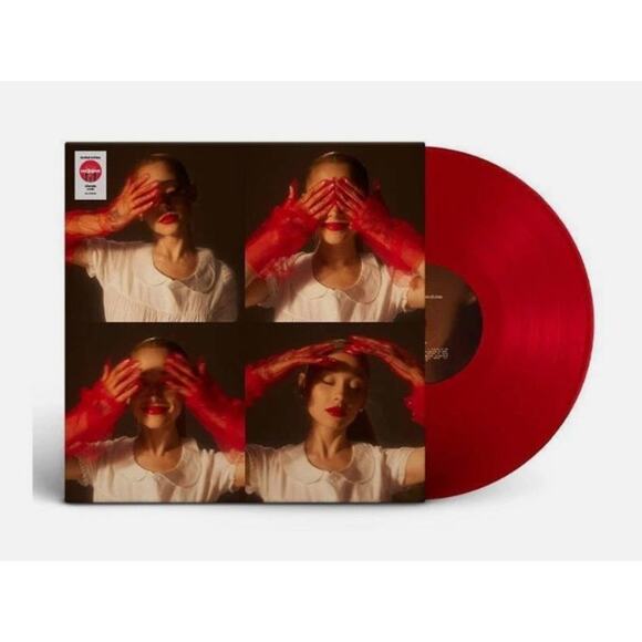 VINYL Ariana Grande: eternal sunshine Ruby Red LP + Alt Cover New / Sealed - Picture 3 of 6